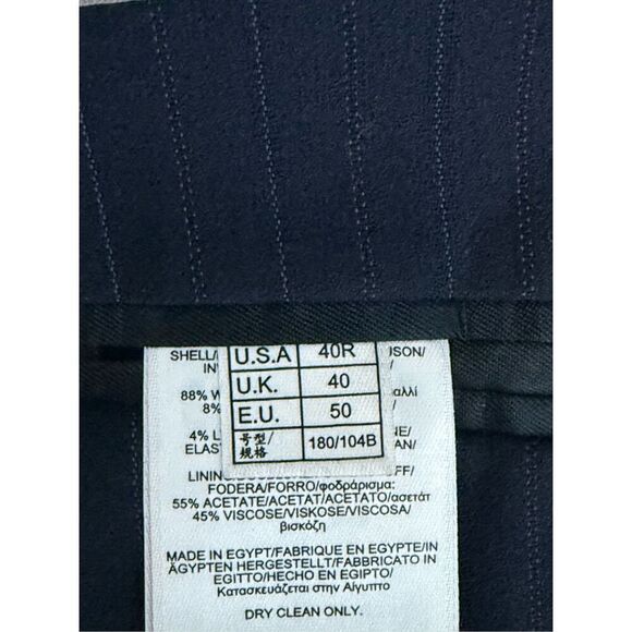 Brooks Brothers Blazer Jacket Mens 40 R Navy Explorer Regent Fit 2 Button EUC - Picture 8 of 16